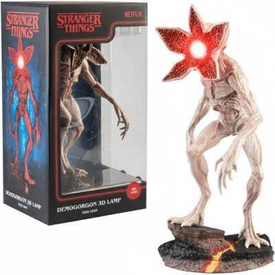 Stranger Things Demogorgon 3D Statue Figur Wiederaufladbare Lampe Schreibtischlampe