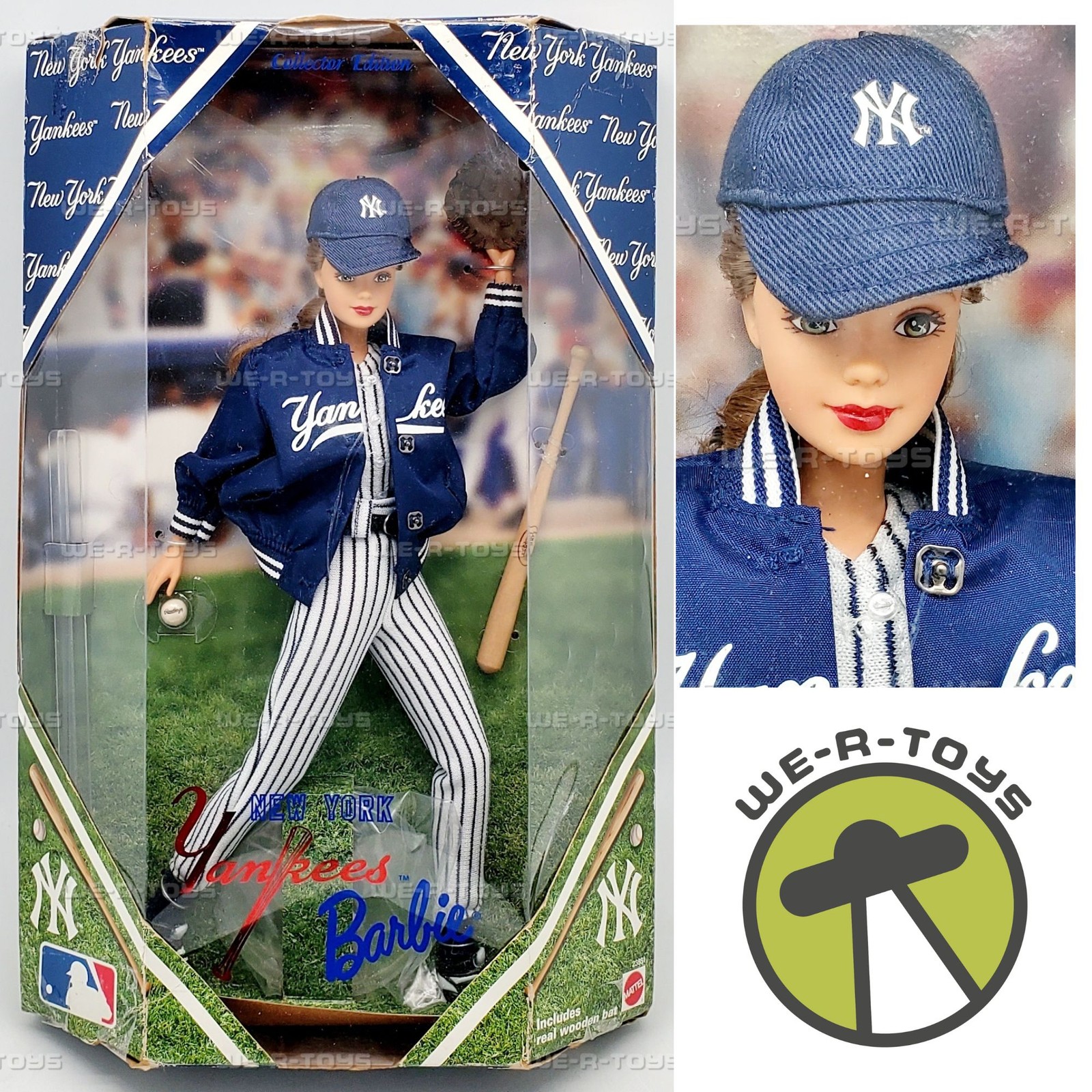 New York Yankees Collector Edition Barbie Doll 1999 Mattel 23881