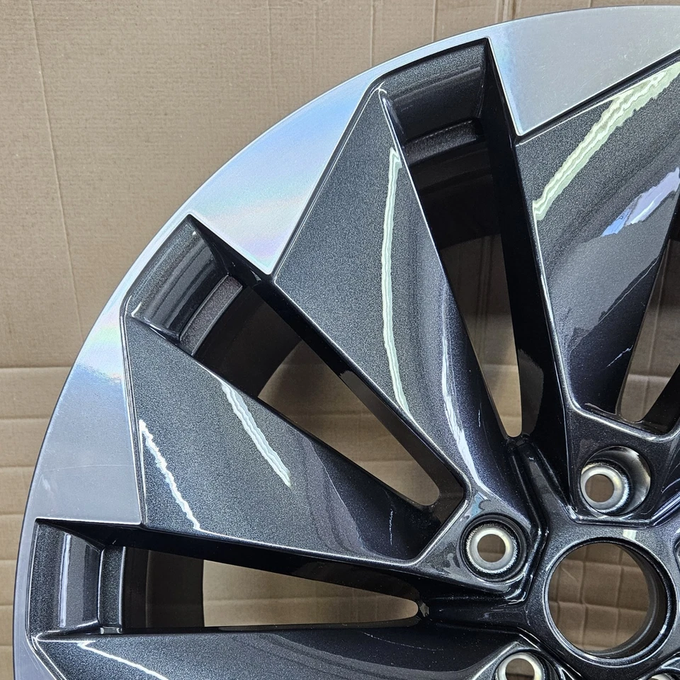 1 original Skoda Enjaq Elroq 21 Zoll Alufelge 8,5x21 ET40, 5LA601025BL anthrazit - Bild 2 von 4