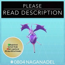 Naganadel (Instant registered or 30 Days Ultra Friends) - Pokémon Go