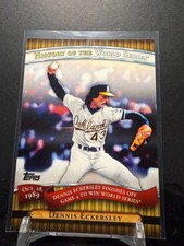 011140 - 2010 Topps Baseball History of the World Series #HWS17 Dennis Eckersley