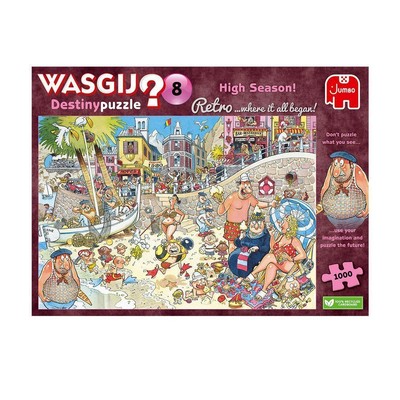 Wasgij Retro Destiny 8 - High Season! 1000 Teile, 