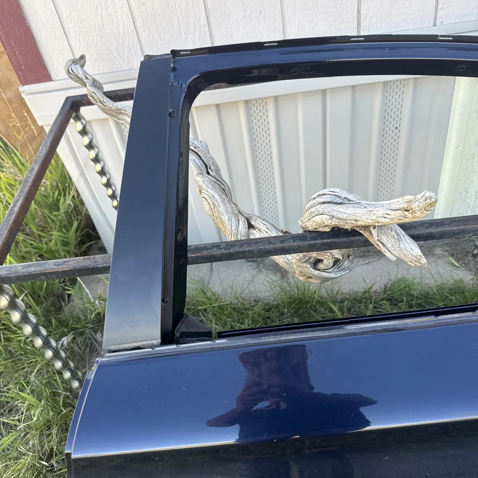 BMW 528i 535i 550i xDrive M5 F10 2011-2016 conductor puerta trasera izquierda carcasa azul OEM Foto 4 de 4