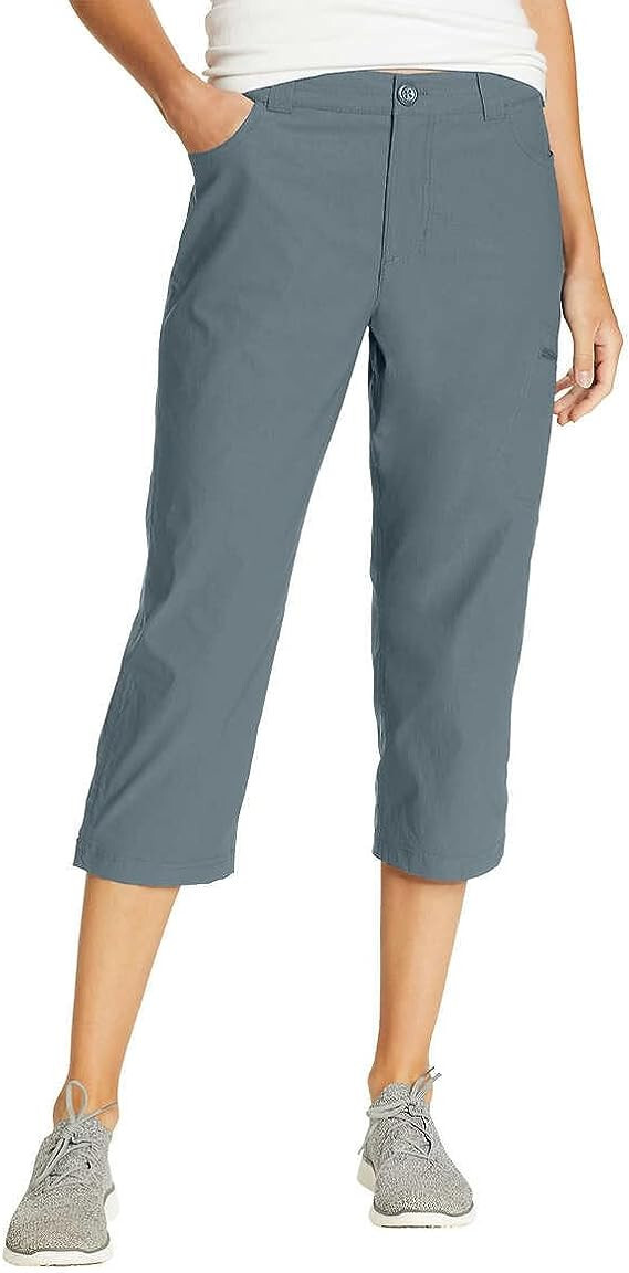 Eddie Bauer Ladies' Tech Capri Pant GRAY_NEW_W_TAG eBay