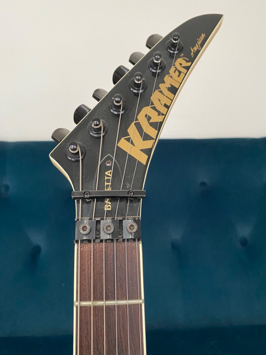 1987 Kramer American Baretta - KNAPP Guitar Space Ship Graphic | eBay