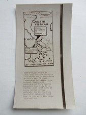 Laos Map - Action in Laos 1971 Press Photo Vietnam 