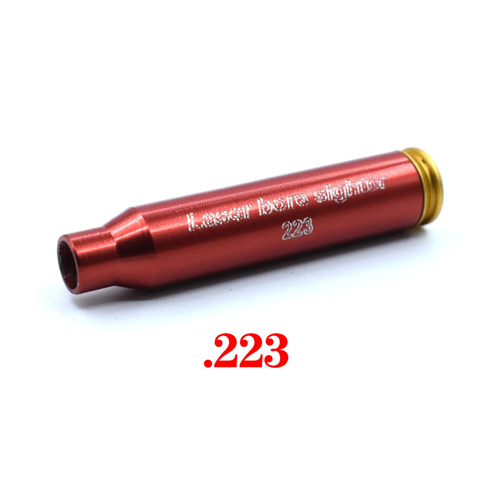 Red Laser 223REM Bore Sighter Sight Magwell .223 Cal & 5.56mm Dot