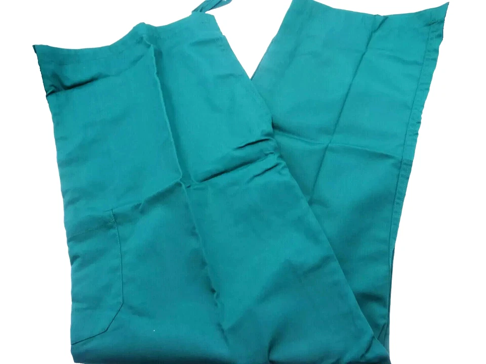 Nwt EWC Scrub Medical Pants Reversible Uniform Unisex 3XL Teal Turquoise LB2 - Image 4 of 4