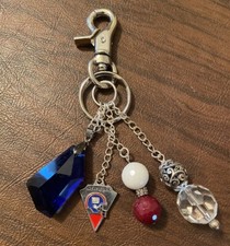 New York Giants Purse Charm Key Ring Chain