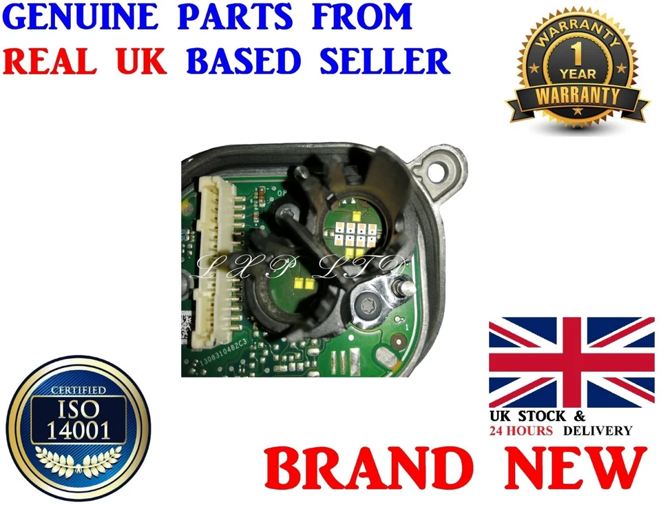 Genuine LED Indicator Sidelight Signal Blinker DRL Control Module For Audi A4 B9 - Image 3 of 4