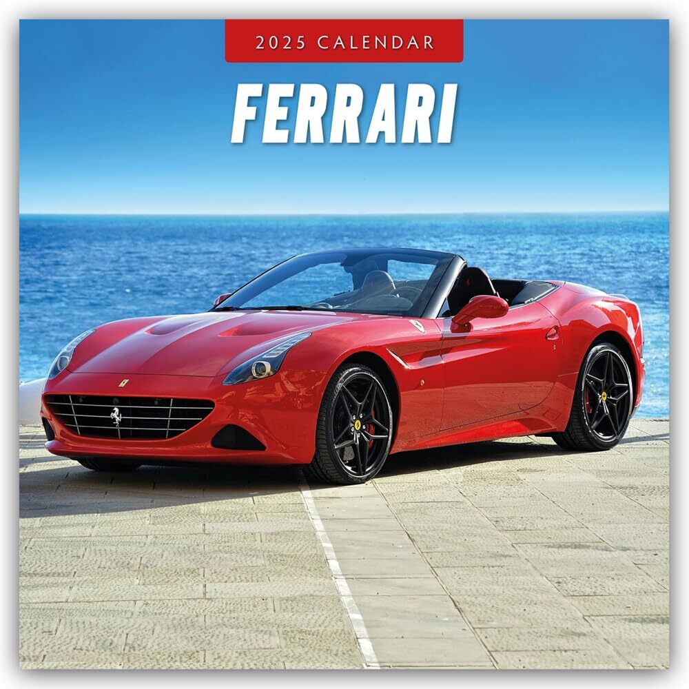 FERRARI - 2025 CALENDAR - BRAND NEW - 426777 | eBay