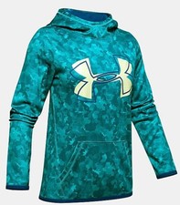 Girls Underarmour Armour Fleece Big Logo Hoodie
