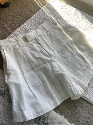 A New Day NWOT Linen Sz 8 Shorts Work Dress Attire Cute Casual Minimal AA |  eBay
