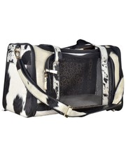 Myra Bag Smoke Hair-on Leather Dog Bag Multi