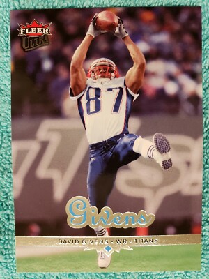 2006 FLEER ULTRA DAVID GIVENS #118 TENNESSEE TITANS