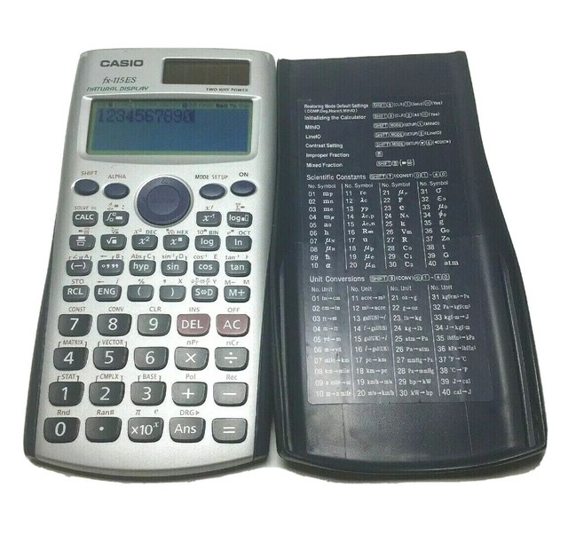 casio fx 115 scientific calculator