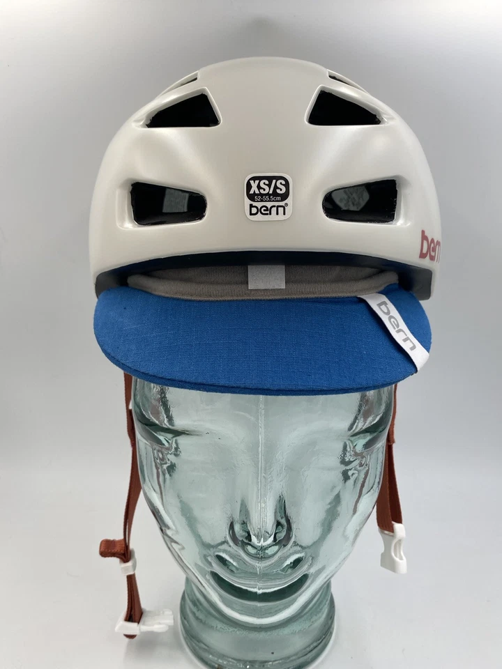 NEW Bern MELROSE Women’s Bicycle Helmet Size XS/S 52-55.5mm BOA Flip Visor Satin - Image 2 of 4
