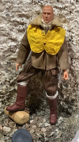 1/6 WWII 3-Zero British RAF Bomber Pilot in Sheepskin & Dog 1942 - Imagen 5 de 15