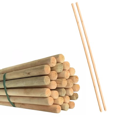 Holz Besen Stiel Ersatz Schwerlast 4 Fuß langer Stock 1 1/8'' Durchmesser