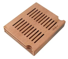 Cigar Caddy Humidor Spanish Cedar Wood Packet Holder Holds 4 Humidifier Packs
