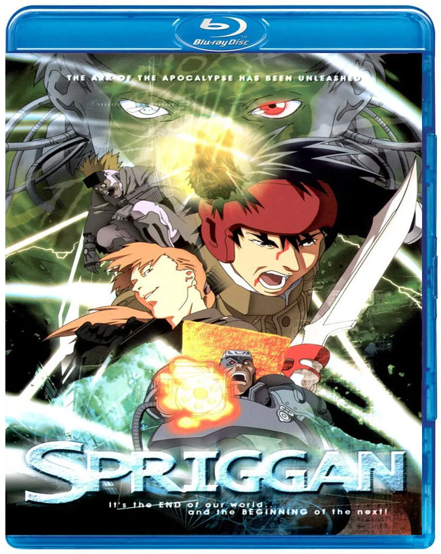 Spriggan (1998) Blu-Ray English Dub/Subtitles