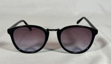 Lucky Brand CAT 2 Sunglasses INDIO 50   22 145 Black Round Frames