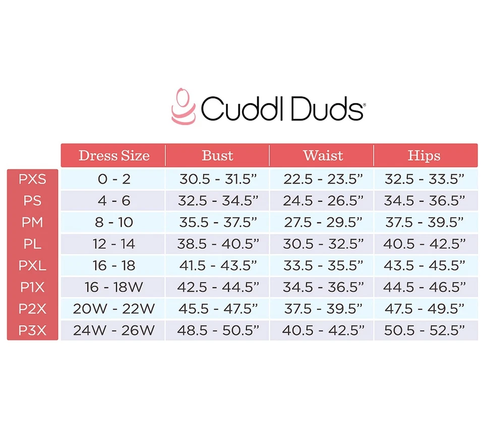 Top de pijama Cuddl Duds Petite Fleecewear - Talla PL a662811 Foto 3 de 4