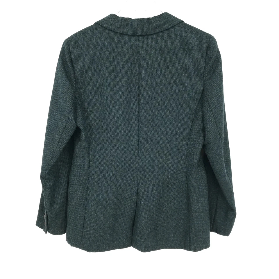 Jones New York Country Mujer Blazer Chaqueta Falda Traje Conjunto 8 Lana Verde Marca Lana Foto 4 de 4