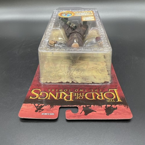 2004 El Señor de los Anillos ARAGORN-Helm's Deep Variant Pose Dos Torres Figura NUEVA - Imagen 11 de 19