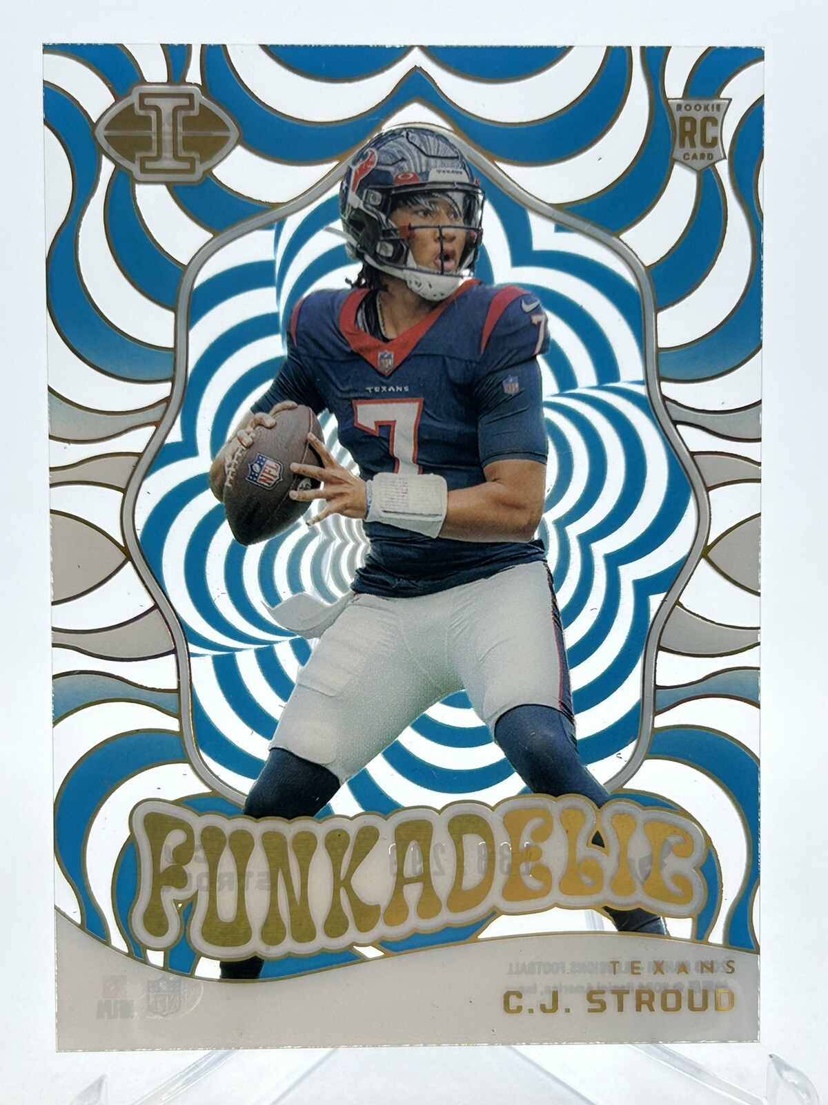 2023 Panini Illusions - Funkadelic Light Blue #14 C.J. Stroud /299 (RC)