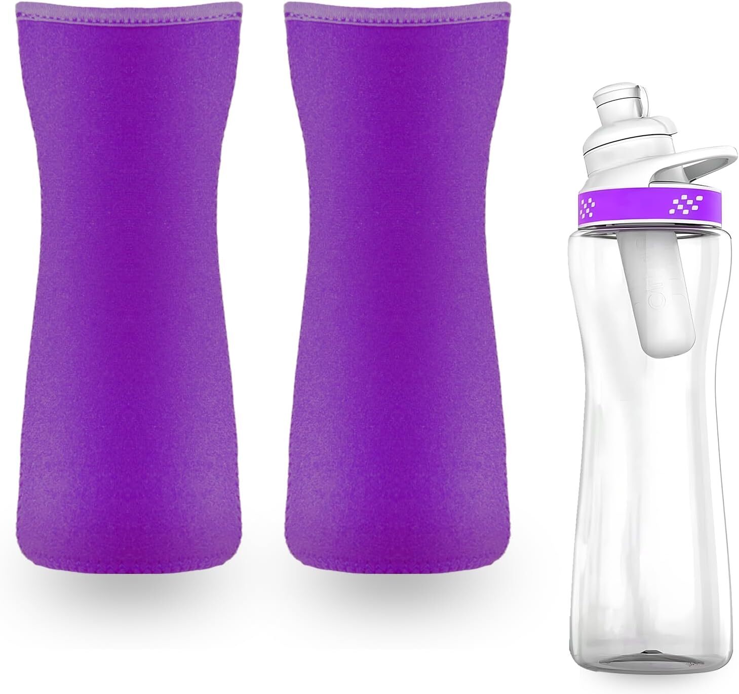 2pcs, 22oz Water Bottle Sleeve For Cirkul Plastic