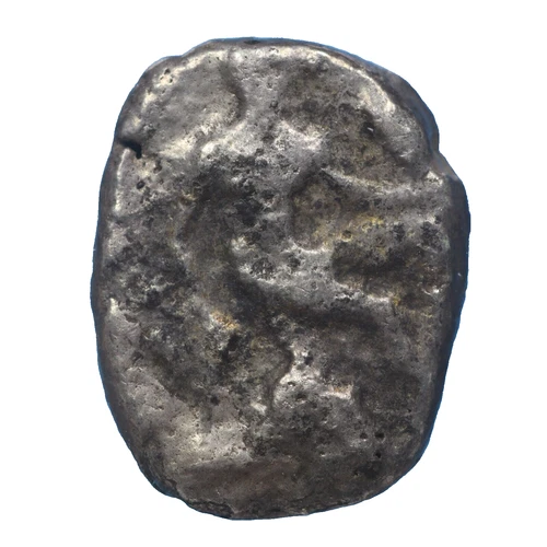 Salamis, Under Evagoras Cyprus AR Third-Stater Silver Coin 411-374/3 BC - NGC VG