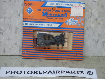 Roco Minitanks  1/87 Modern West German Auto-Union Munga 1/4T Jeep Lot#6940K 