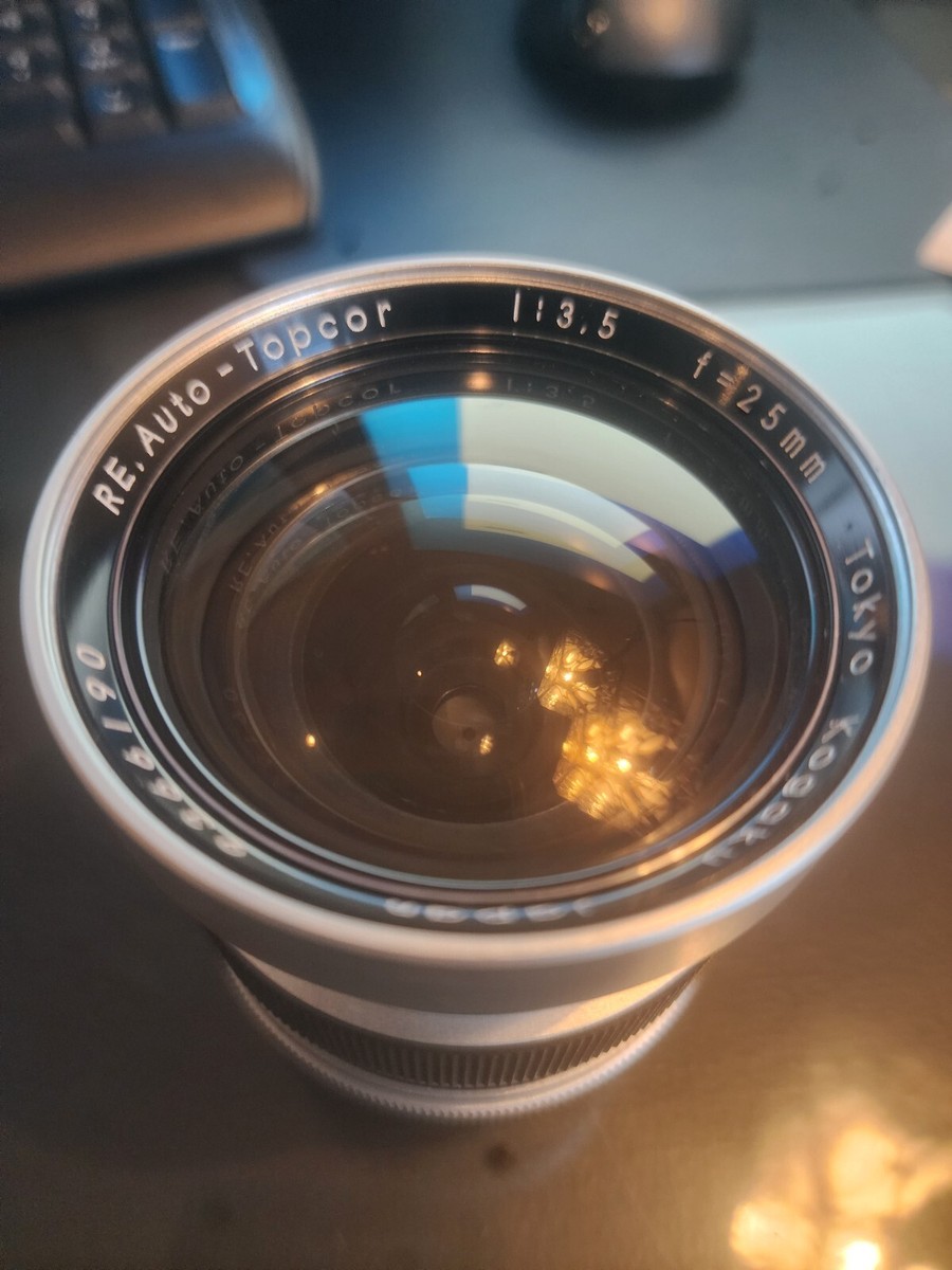 Re Auto Topcor 25mm f/3.5 レンズ Topcon RE Auto Topcor 25mm F/3.5 RE, Exakta Mount Lens | eBay