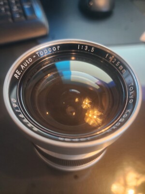 Topcon RE Auto Topcor 25mm F/3.5 RE, Exakta Mount Lens | eBay