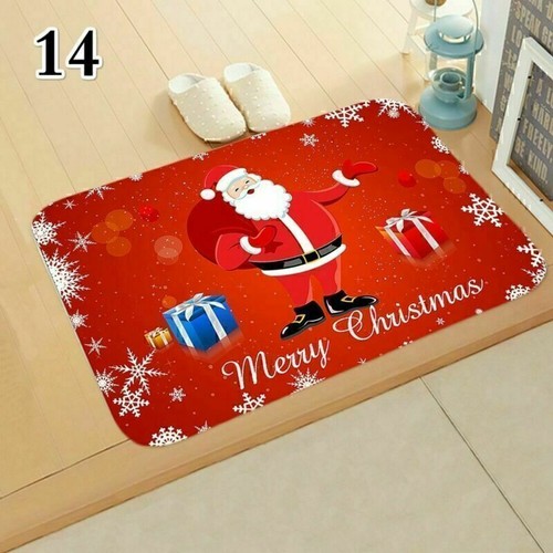 Weihnachten Fußmatte Türmatte Wohnzimmer Teppich Fußabtreter Waschbar Rutschfest - Bild 6 von 25