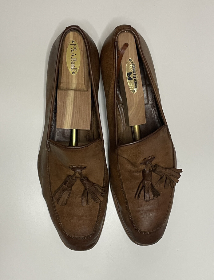 Bruno Magli Brown Tassel Loafers 9.5 | eBay display picture 1