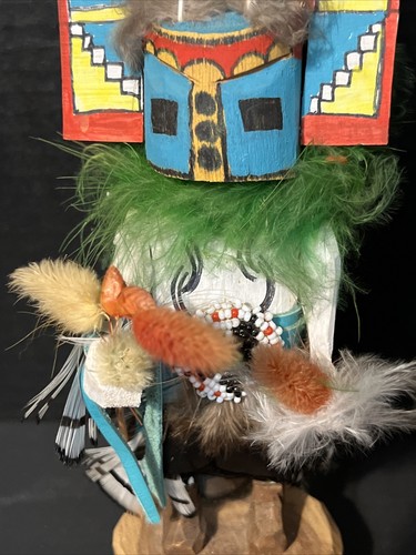 Hemis Kachina Doll 11” Sign Modnewa - Picture 4 of 13