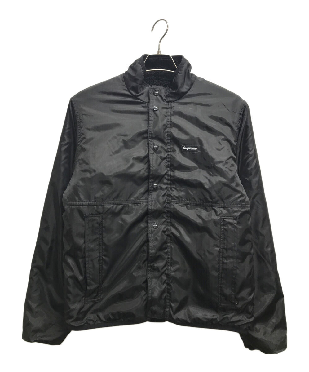 SUPREME REVERSIBLE LOGO FLEECE JACKET Size: S Black Men | eBay SUPREME REVERSIBLE LOGO FLEECE JACKET Size: S Black Men | eBay