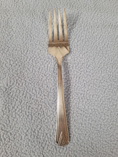 Oneida Community DEAUVILLE Silver Plate 1929 Art Deco Silverware Flatware CHOICE - Picture 4 of 47