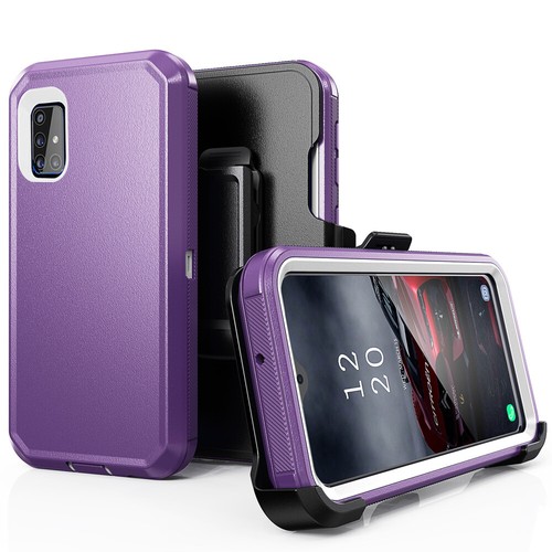 For Samsung Galaxy A51 A71 A21S Armor Case Cover+Belt Clip Fit Otterbox Defender - Photo 6 sur 23