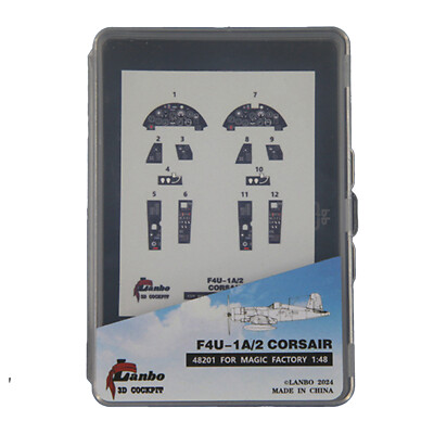 FOR Magic Factory Models 48201 1/48 F4U-1/2 CORSAIR 3D Cockpit