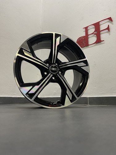 Original Audi A4 S4 Felge 19 Zoll 8.5J 5x112 40ET 8W0601025EM Bicolor Glanz 19“