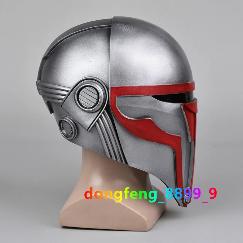 Star Wars Darth Revan Helmet Cosplay Full Face Mask PVC Halloween Props Unisex - Image 4 of 4