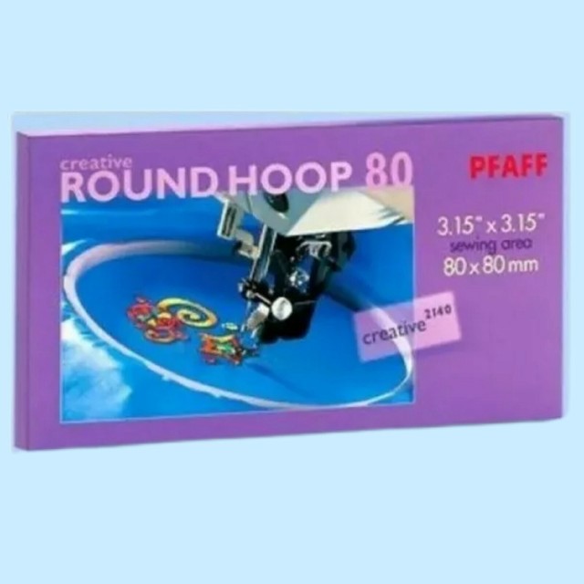PFAFF Creative 120x115 Mm Embroidery Round Hoop for 2124 2140 2170 2134