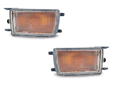   Clear Bumper Turn Signal Set VW Golf/Jetta Vento Mk3 FREE SHIPPING  