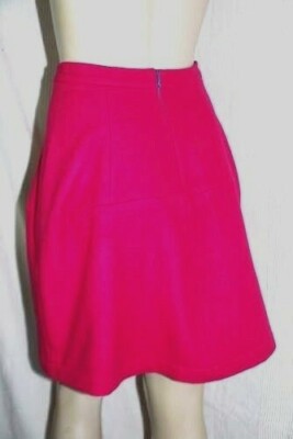 PRIMA E Italy Designer knielang PENCIL Rock skirt wool Wolle S M 36 38 neu 219  