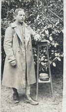 PHOTO POILU PIOUPIOU VAREUSE MDL 14 KEPI 1884 15 1915 BH FRANÇAIS 14 18 WWI WW1