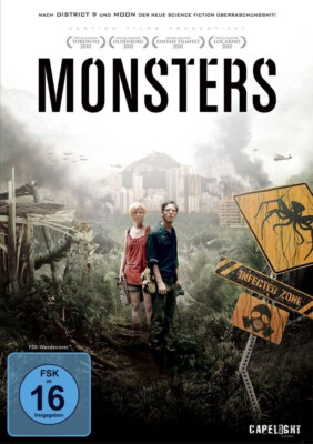 Monsters DVD NEU & OVP | Sci-Fi Film von Gareth Edwards mit Scoot McNairy