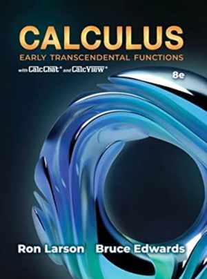Calculus Early Transcendental Hardcover by Ron Larson and Bruce Edwards in Very Good Condition for Advanced Math Studies